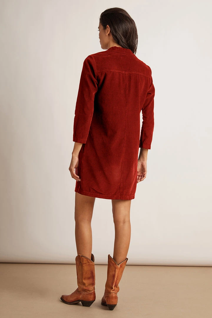 Velvet By Graham & Spencer LANA CORDUROY SHIRT DRESS 12 Velvet By Graham & Spencer LANA CORDUROY SHIRT DRESS