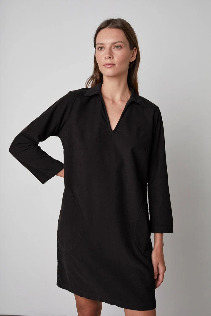 Velvet By Graham & Spencer LANA CORDUROY SHIRT DRESS 1 Velvet By Graham & Spencer LANA CORDUROY SHIRT DRESS