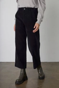 Velvet By Graham & Spencer VERA CORDUROY WIDE LEG PANT Womens