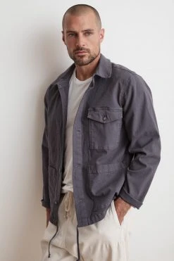 Velvet By Graham & Spencer Mens JAMES COTTON CANVAS JACKET