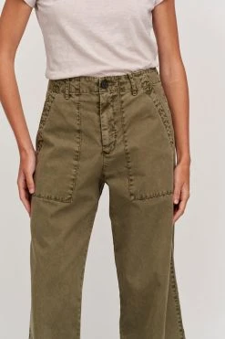 Velvet By Graham & Spencer Womens MYA COTTON CANVAS PANT