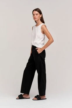 Velvet By Graham & Spencer Womens MYA COTTON CANVAS PANT