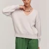 Velvet By Graham & Spencer BELINDA V-NECK SWEATER Womens