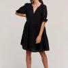 Velvet By Graham & Spencer Womens CLARISSA COTTON GAUZE TIERED DRESS