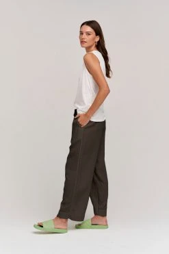 Velvet By Graham & Spencer FRANNY COTTON GAUZE PANT Womens