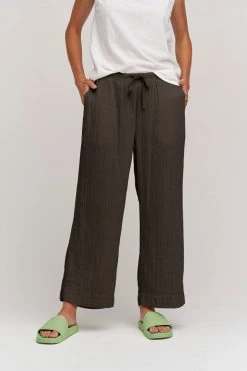 Velvet By Graham & Spencer FRANNY COTTON GAUZE PANT Womens