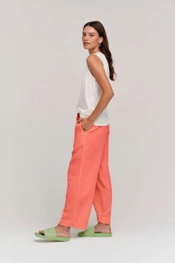 Velvet By Graham & Spencer FRANNY COTTON GAUZE PANT Womens
