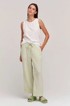 Velvet By Graham & Spencer FRANNY COTTON GAUZE PANT Womens