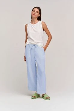 Velvet By Graham & Spencer FRANNY COTTON GAUZE PANT Womens