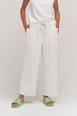 Velvet By Graham & Spencer FRANNY COTTON GAUZE PANT Womens