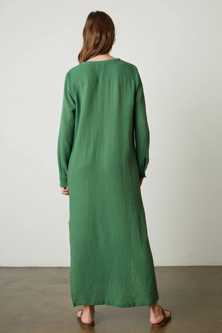 Velvet By Graham & Spencer Womens LORRAINE COTTON GAUZE CAFTAN DRESS 19 Velvet By Graham & Spencer Womens LORRAINE COTTON GAUZE CAFTAN DRESS