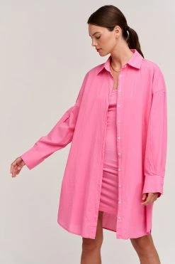 Velvet By Graham & Spencer ADDISON SHIRT DRESS