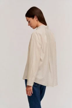 Velvet By Graham & Spencer Womens DEVYN BUTTON-UP SHIRT