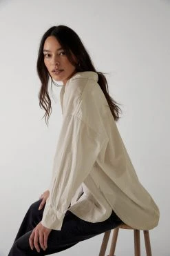 Velvet By Jenny Graham Womens REDONDO BUTTON-UP SHIRT