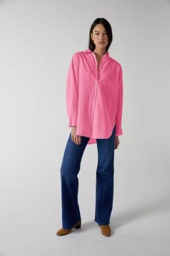 Velvet By Jenny Graham Womens REDONDO BUTTON-UP SHIRT