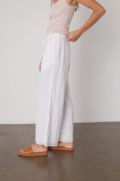 Velvet By Graham & Spencer Womens TWEETIE COTTON GAUZE PANT