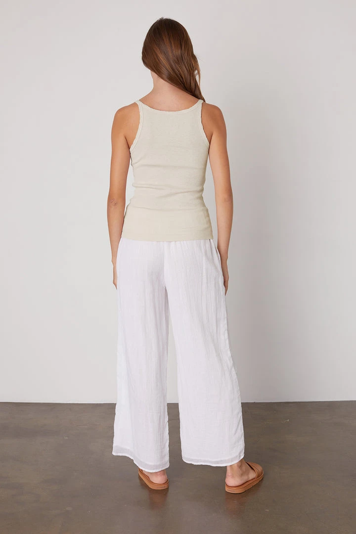 Velvet By Graham & Spencer Womens ALIZA RIBBED COTTON LAYERING TANK 27 Velvet By Graham & Spencer Womens ALIZA RIBBED COTTON LAYERING TANK