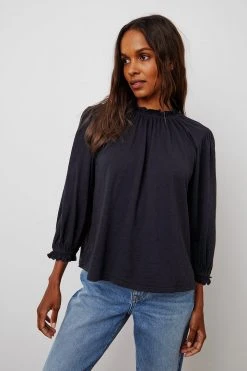 Velvet By Graham & Spencer BARBARA 3/4 SLEEVE TEE Womens