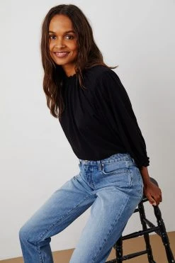 Velvet By Graham & Spencer VICTORIA HI RISE STRAIGHT LEG JEAN