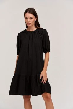 Velvet By Graham & Spencer BECCA PUFF SLEEVE DRESS Womens