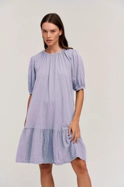 Velvet By Graham & Spencer BECCA PUFF SLEEVE DRESS Womens