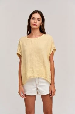 Velvet By Graham & Spencer CORA BOXY TEE