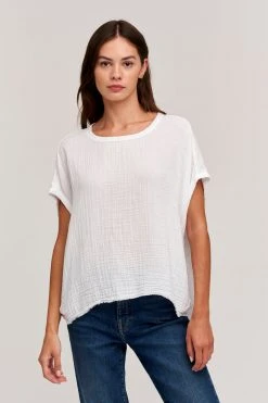Velvet By Graham & Spencer CORA BOXY TEE
