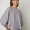 Velvet By Graham & Spencer Womens CORRY PUFF SLEEVE TEE