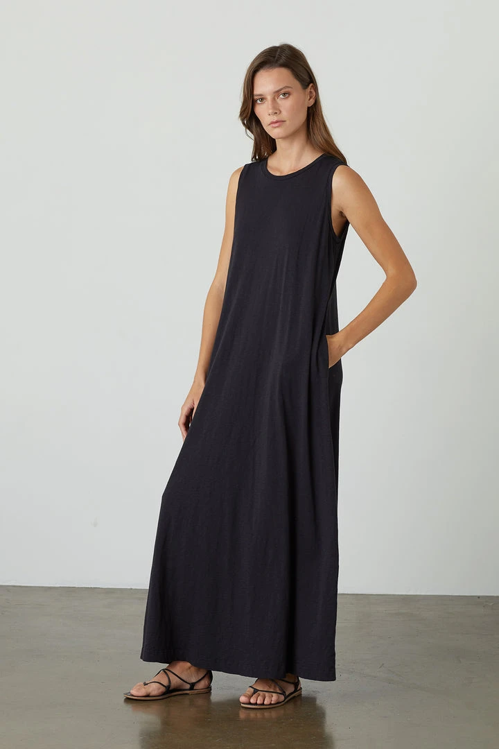 Velvet By Graham & Spencer Womens EDITH SLEEVELESS MAXI DRESS 2 Velvet By Graham & Spencer Womens EDITH SLEEVELESS MAXI DRESS