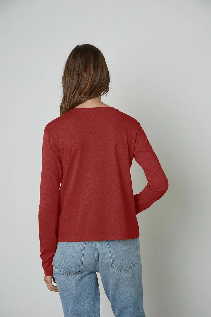 Velvet By Graham & Spencer HESTER CREW NECK TEE 2 Velvet By Graham & Spencer HESTER CREW NECK TEE