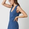 Velvet By Graham & Spencer Womens JANNA SCOOP NECK TANK DRESS