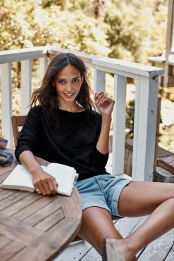 Velvet By Graham & Spencer JOSS DOLMAN SLEEVE TEE Womens