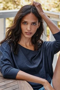 Velvet By Graham & Spencer JOSS DOLMAN SLEEVE TEE Womens