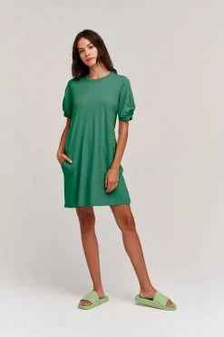 Velvet By Graham & Spencer KESHA PUFF SLEEVE DRESS