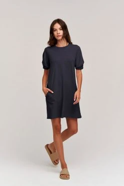 Velvet By Graham & Spencer KESHA PUFF SLEEVE DRESS