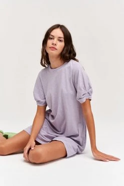 Velvet By Graham & Spencer KESHA PUFF SLEEVE DRESS