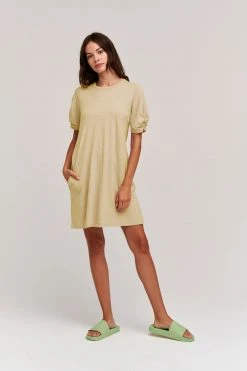 Velvet By Graham & Spencer KESHA PUFF SLEEVE DRESS