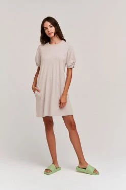 Velvet By Graham & Spencer KESHA PUFF SLEEVE DRESS