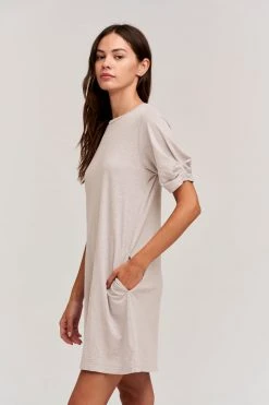 Velvet By Graham & Spencer KESHA PUFF SLEEVE DRESS