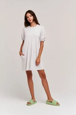 Velvet By Graham & Spencer KESHA PUFF SLEEVE DRESS