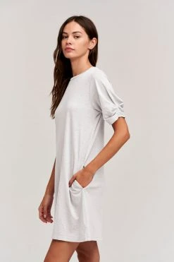 Velvet By Graham & Spencer KESHA PUFF SLEEVE DRESS