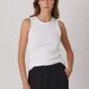 Velvet By Graham & Spencer Womens MAXIE RIBBED TANK TOP