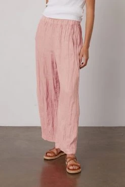 Velvet By Graham & Spencer Womens LOLA LINEN PANT