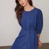 Velvet By Graham & Spencer ALEXIS PUFF SLEEVE DRESS