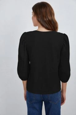 Velvet By Graham & Spencer Womens REEBA COTTON CONTRAST TOP 15 Velvet By Graham & Spencer Womens REEBA COTTON CONTRAST TOP