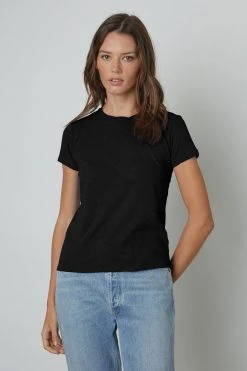Velvet By Graham & Spencer SIERRA CREW NECK TEE