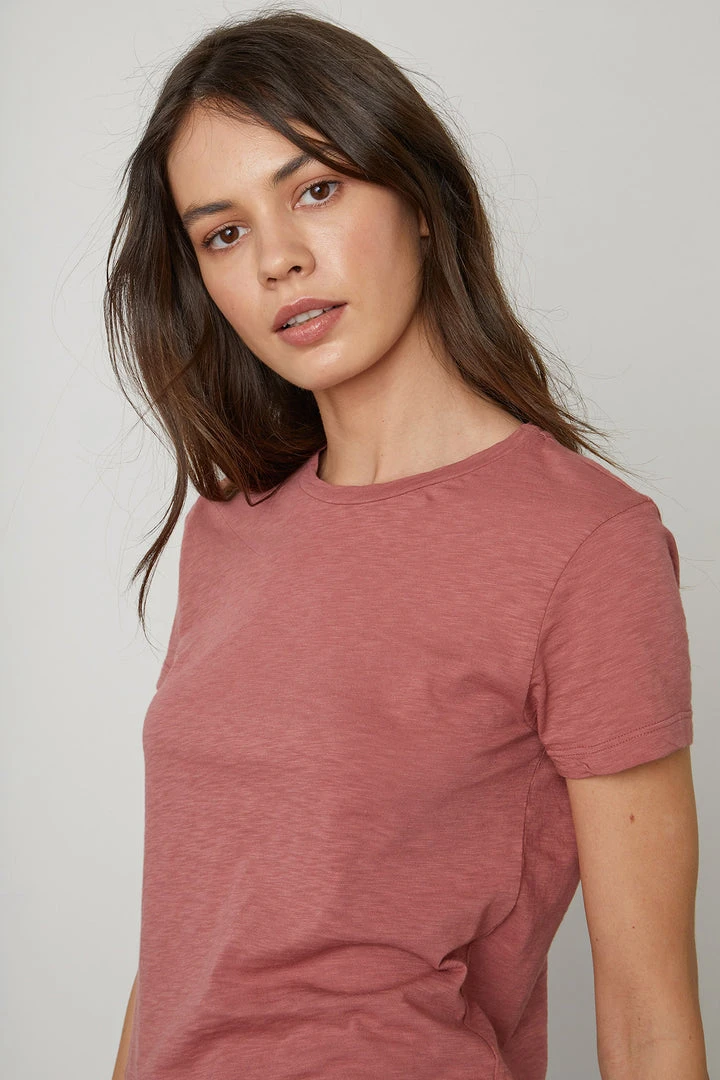 Velvet By Graham & Spencer SIERRA CREW NECK TEE Womens 5 Velvet By Graham & Spencer SIERRA CREW NECK TEE Womens