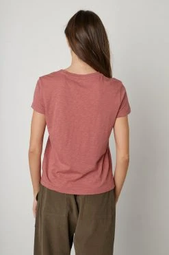 Velvet By Graham & Spencer SIERRA CREW NECK TEE Womens 11 Velvet By Graham & Spencer SIERRA CREW NECK TEE Womens