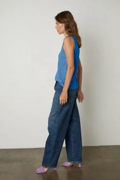 Velvet By Graham & Spencer TAURUS COTTON SLUB TANK