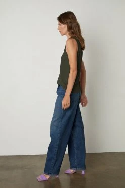 Velvet By Graham & Spencer TAURUS COTTON SLUB TANK